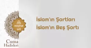 İslam'ın şartları, İslam'ın beş şartı, namaz, oruç, zekat ve hac hakkında ayet ve hadisler.